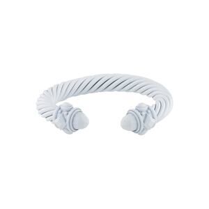 DAVID YURMAN white Aluminum Renaissance Cable Cuff Bracelet